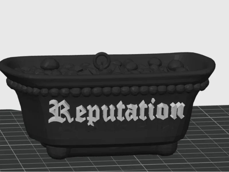 Reputation Tub Ornament- Taylor Swift