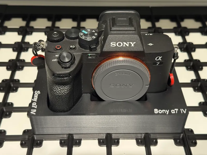 Gridfinity Box for Sony Alpha 7 IV camera