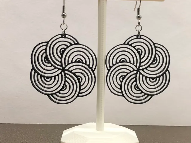Mandala earrings 0.4 nozzle no AMS