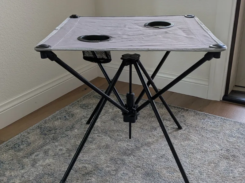Camp Table Fabric Clamp