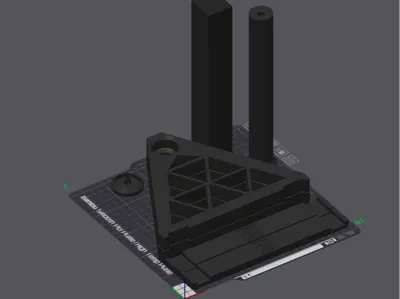 Polymaker 5KG spool holder- Stacked single plate