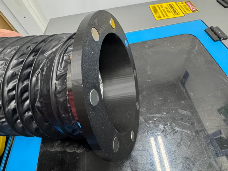 6" / 150mm magnetic exhaust hose coupler