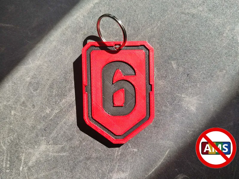 Rainbow Six | Siege X logo keychain | NO AMS