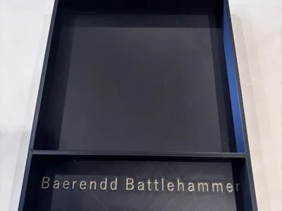 Dungeons and Dragons dice tray