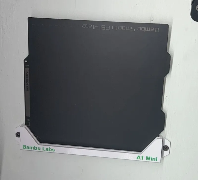 A1 Mini build plate wall mount