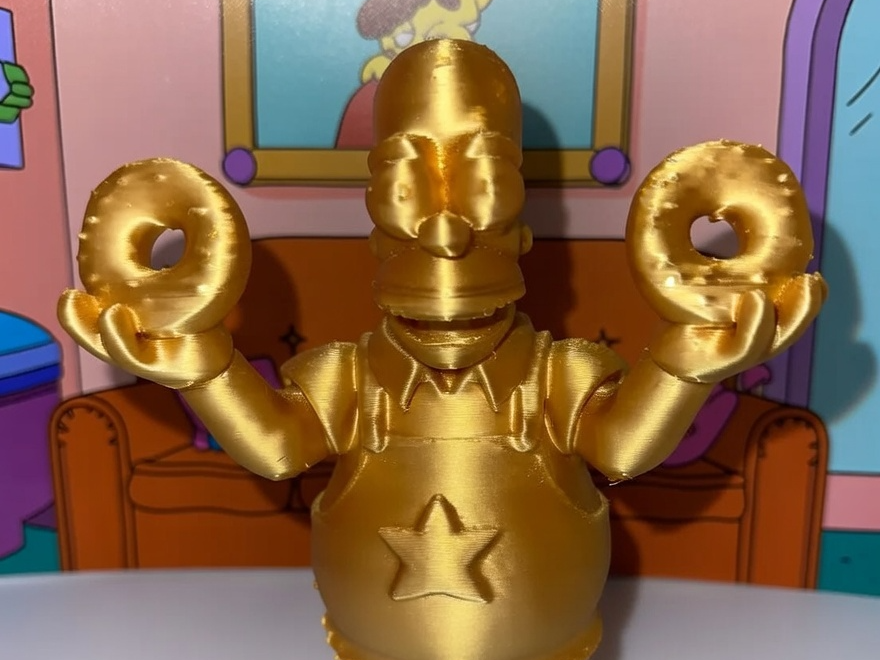 Homer chef le jongleur de donuts 