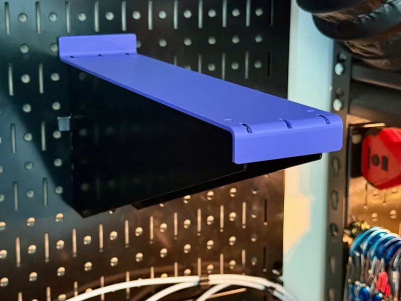 Parametric Shelf for Wall Control Shelf Brackets