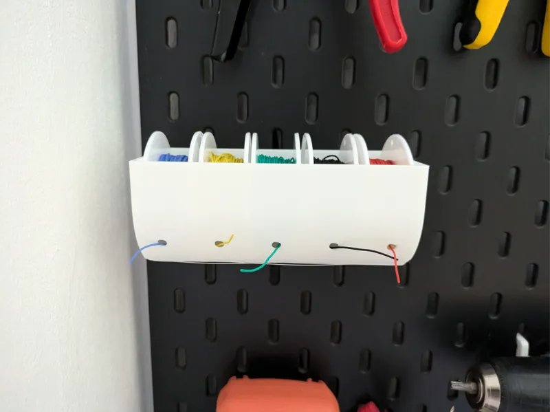 Skadis Wire Spool Holder