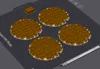 4x Waffle Coasters - Dual Color