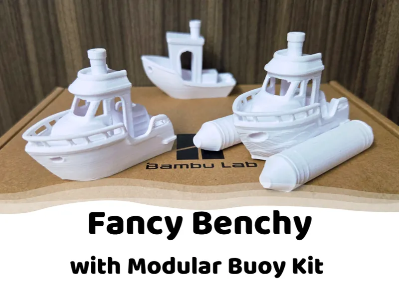 Fancy Benchy with Snap-On Modular Buoys