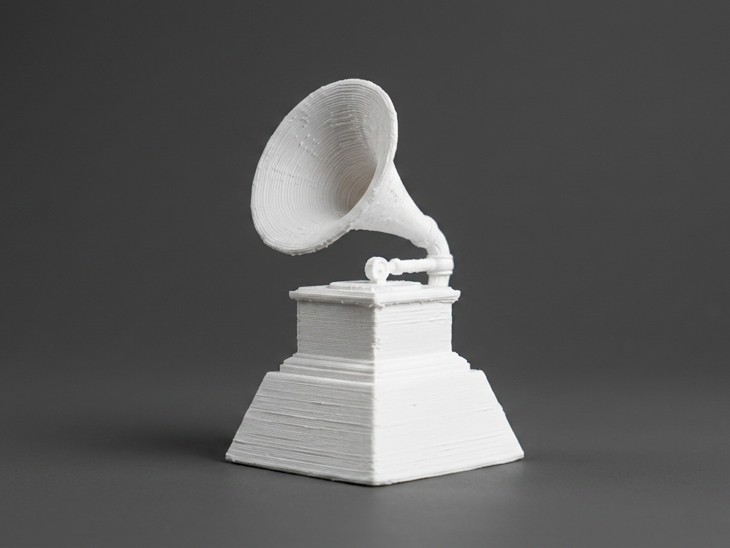 Vintage Gramophone 3D Model