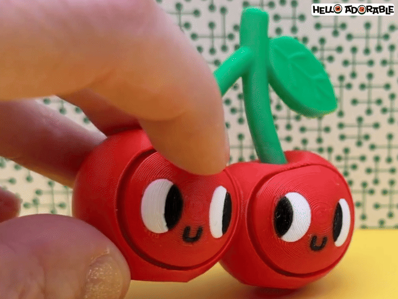 Cherries Fidget Clicker Toy