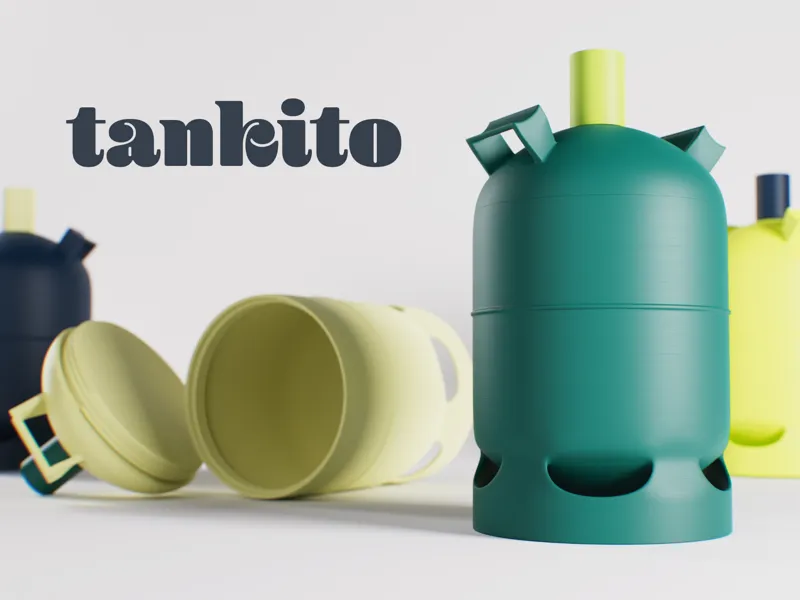 Tankito - Gas Bottle Container (NO AMS)