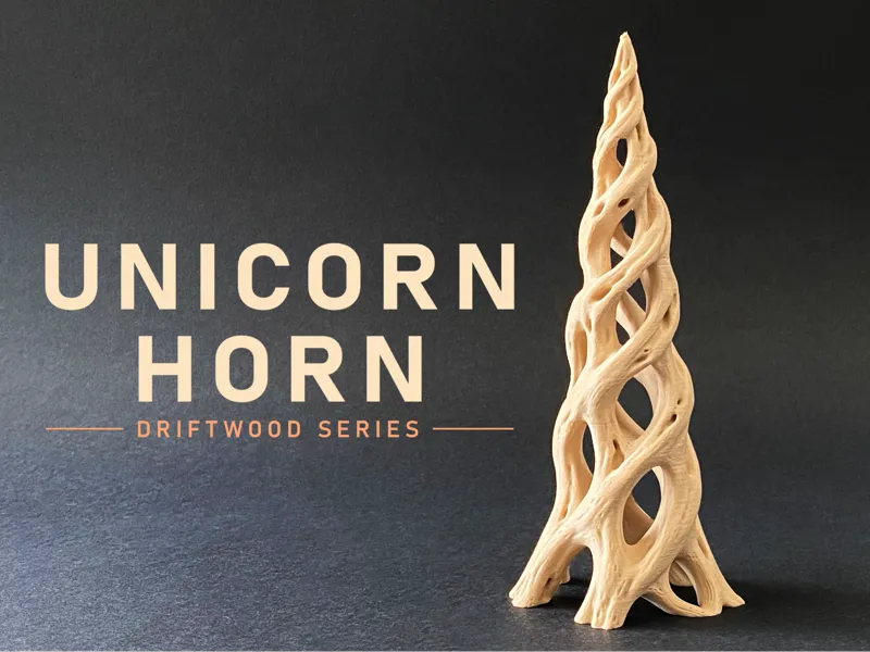 Unicorn Horn - Driftwood Series
