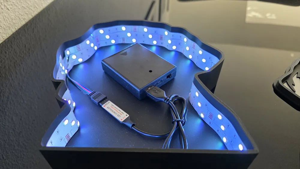 Labrador LED-Leuchte Leuchtkasten von mixersnk MakerWorld: Kostenlose ...