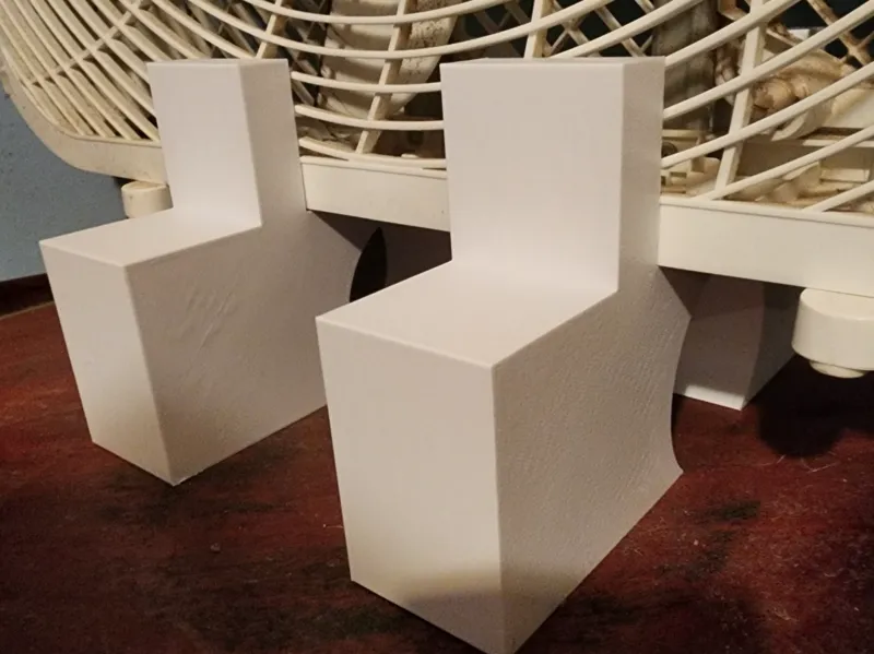 Box Fan Risers