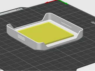 Small Parts Storage Box Transparent cover