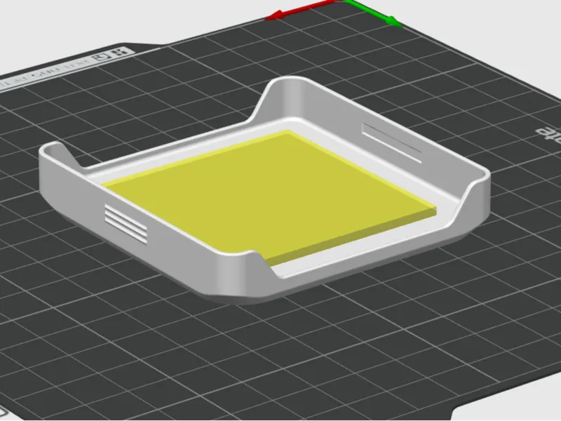 Small Parts Storage Box Transparent cover