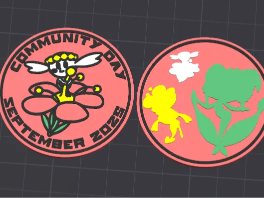 Pokemon Go Community Day #108 coin - Flabébé