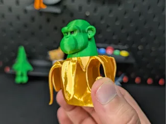 Chimpanzini Bananini Italian Brainrot meme Figure