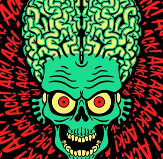 Mars Attacks Hueforge
