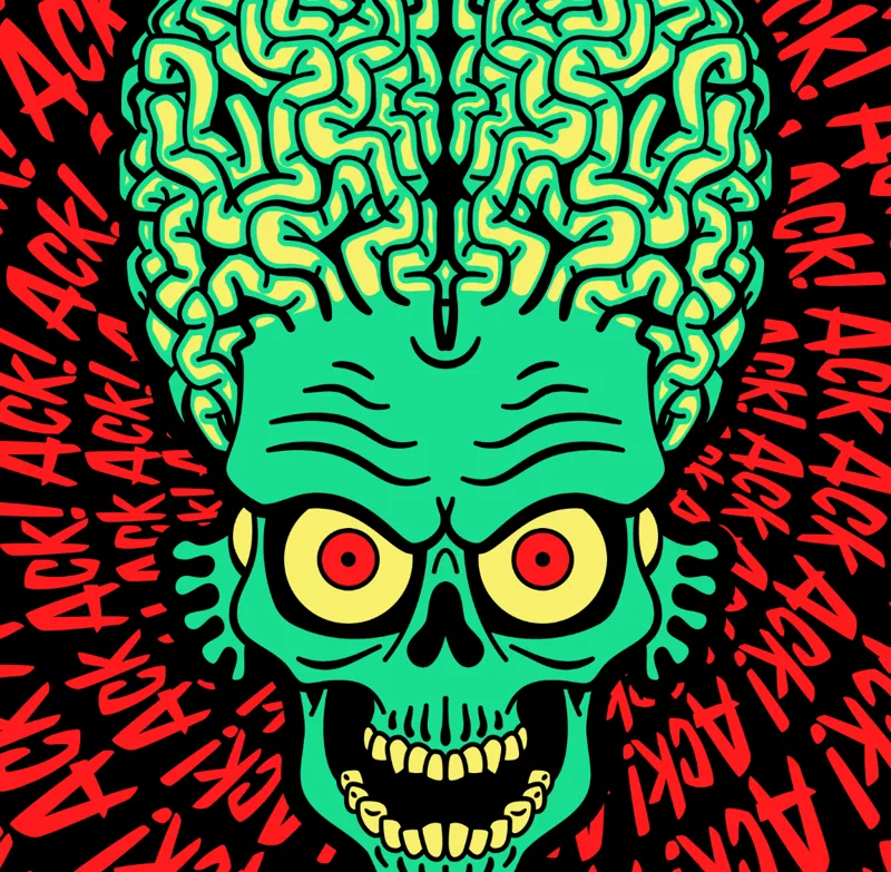 Mars Attacks Hueforge