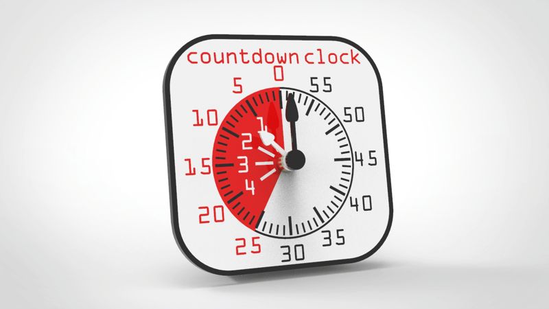 countdown clock whith Bambu lab clock kit - 011