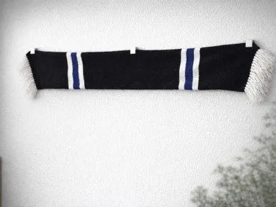 Wall Mount for Football Scraves