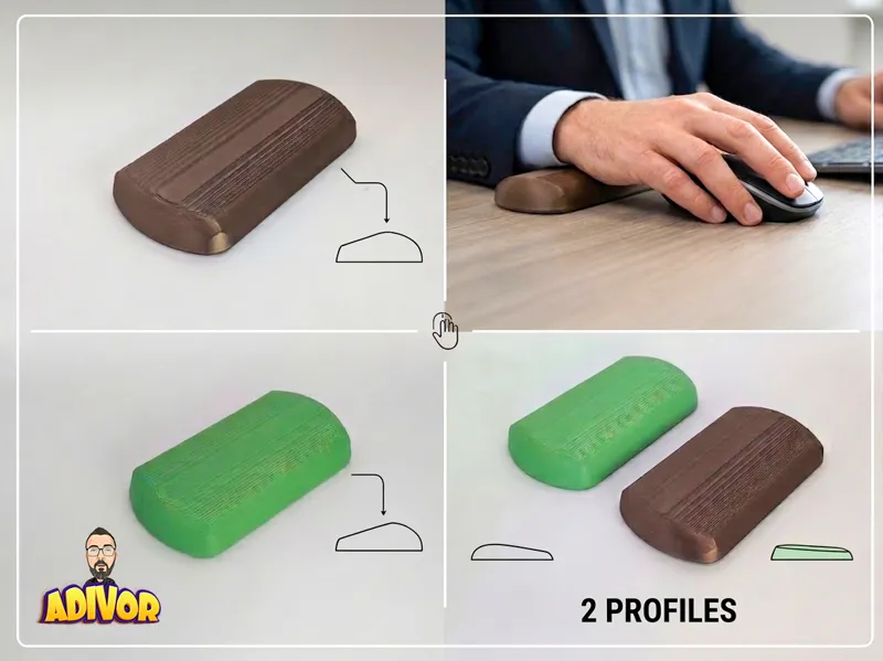 Ergonomic Wrist Rest Set