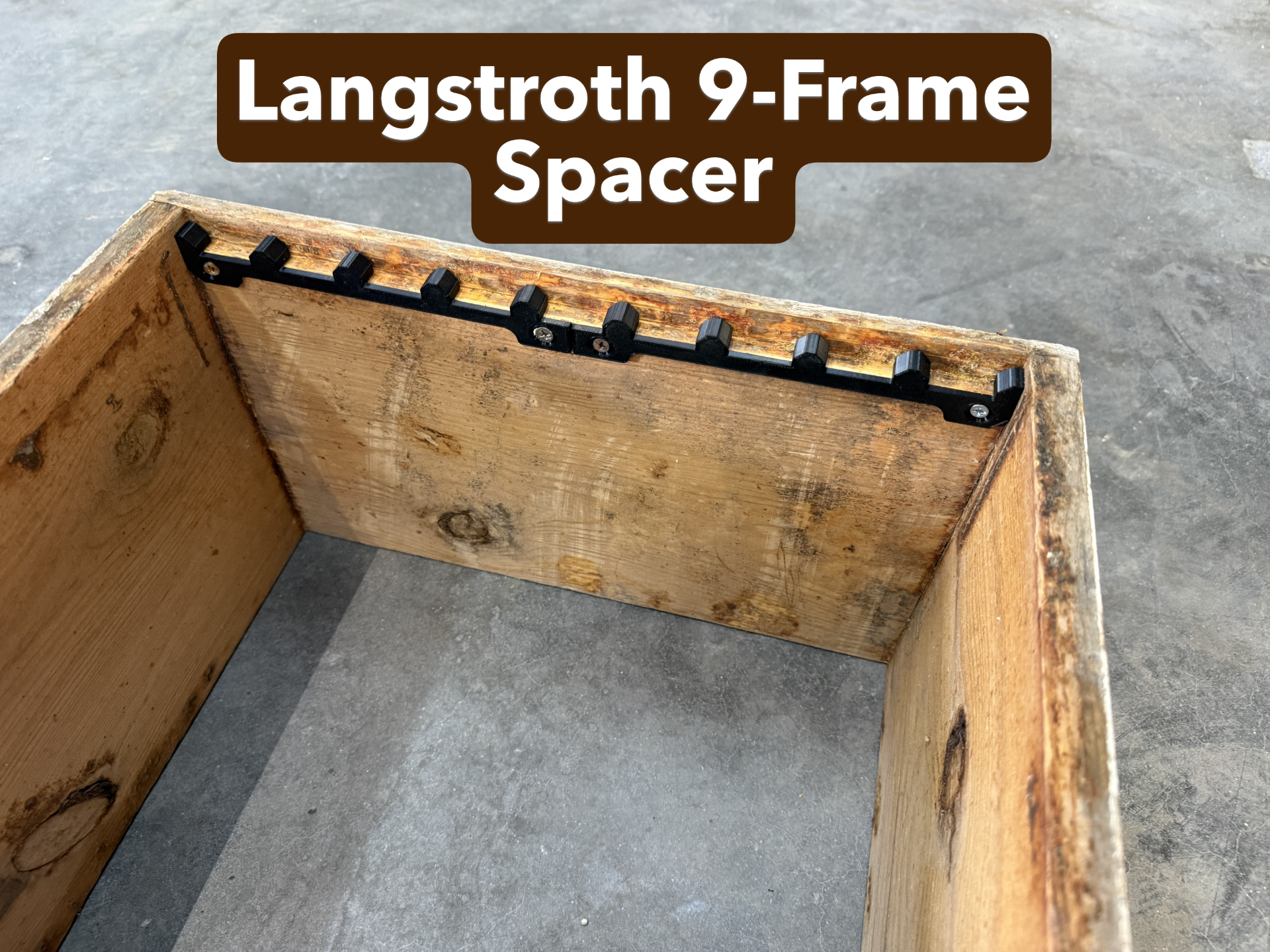 Langstroth 9-Frame Spacer