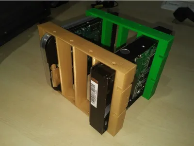4x 3.5" to 3x 5.25" Adapter