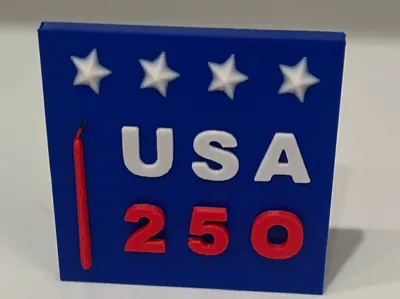 USA 250 Frig Magnet