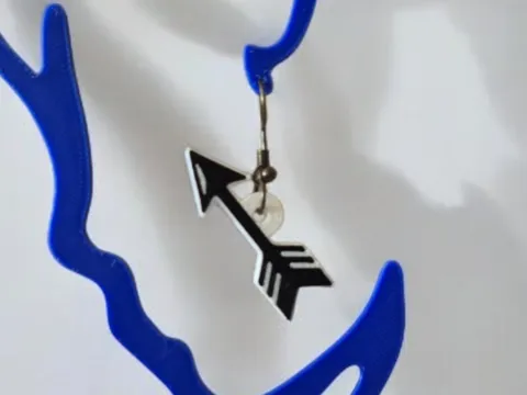 Arrow Multicolor Earrings