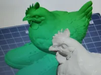 one color, 0.2mm layer, 2 walls, 15% infill