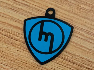 Mazda Rotary Emblem Keychain