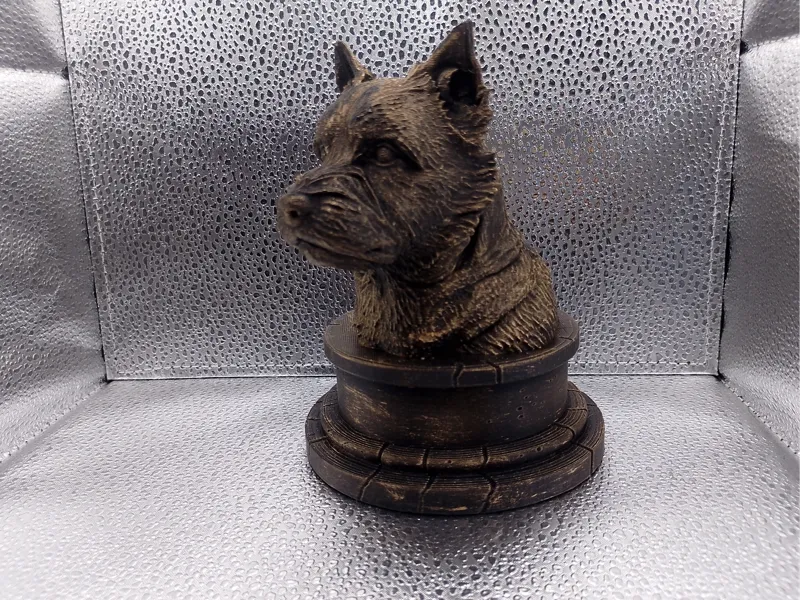 Norwich Terrier Bust