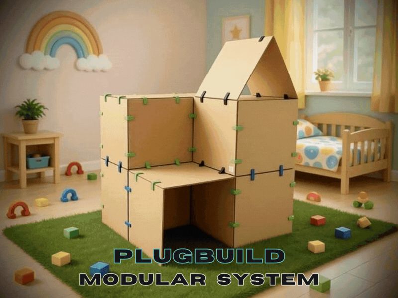 PlugBuild – Stecksystem für Häuser, Burgen & mehr