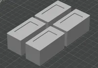 30mm high feet 0.2mm layer, 3 walls, 20% infill