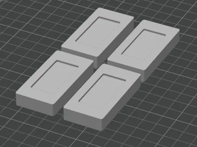 TPU AMS Riser Feet
