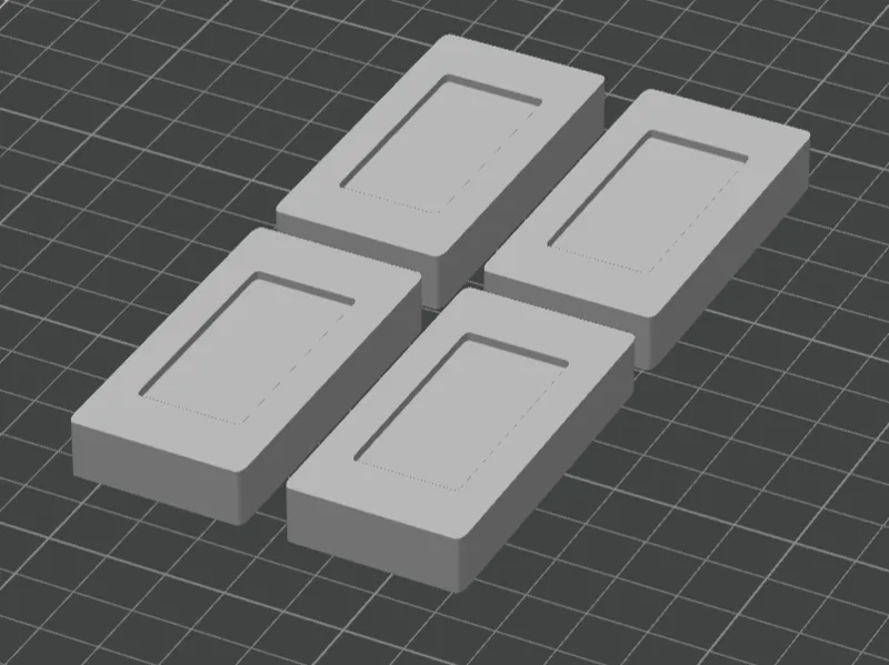 TPU AMS Riser Feet