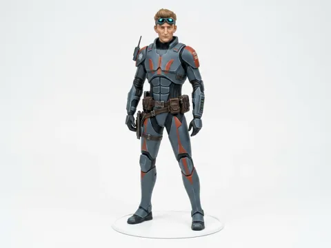 Figura decorativa: Tech: Clone Force 99 Specialist — referencia de MakerWorld