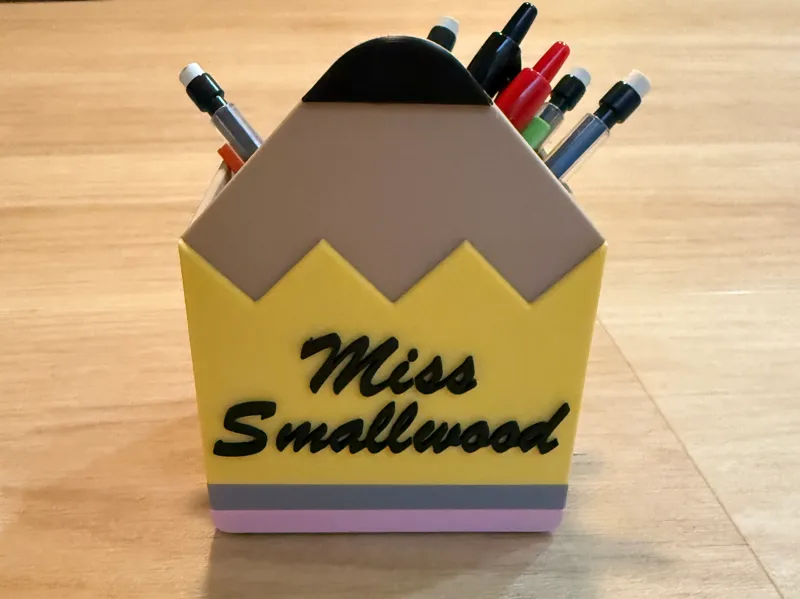 Teacher's Gift | Pencil Holder (NO AMS Required)