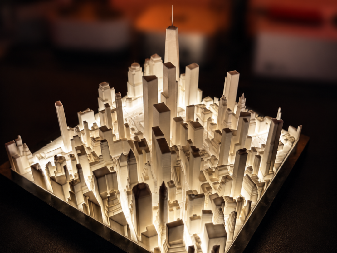 New York City – Maquette 3D Illuminée