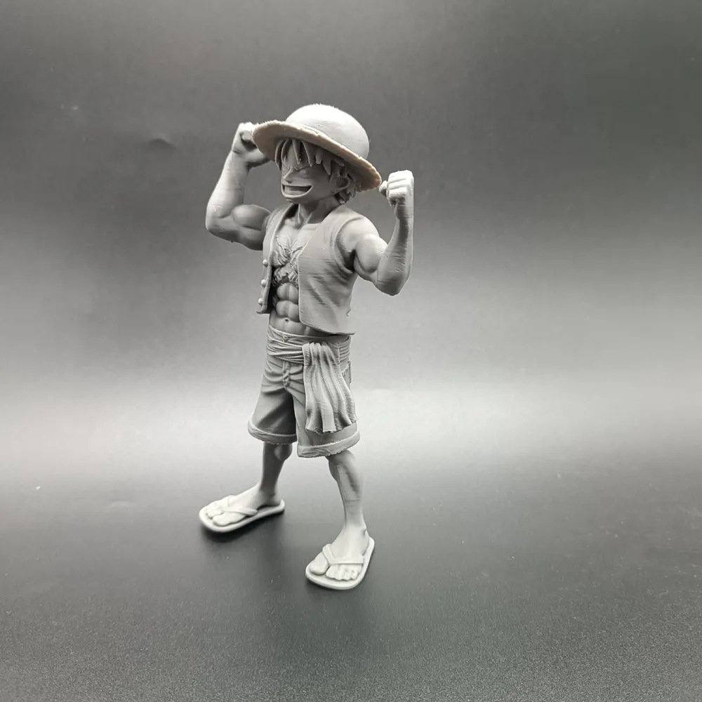 Monkey D. Luffy Figurine - Anime One Piece - Free 3D Print Model ...