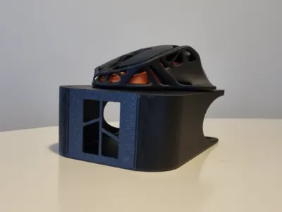 Bambu Lab mouse under desk holder