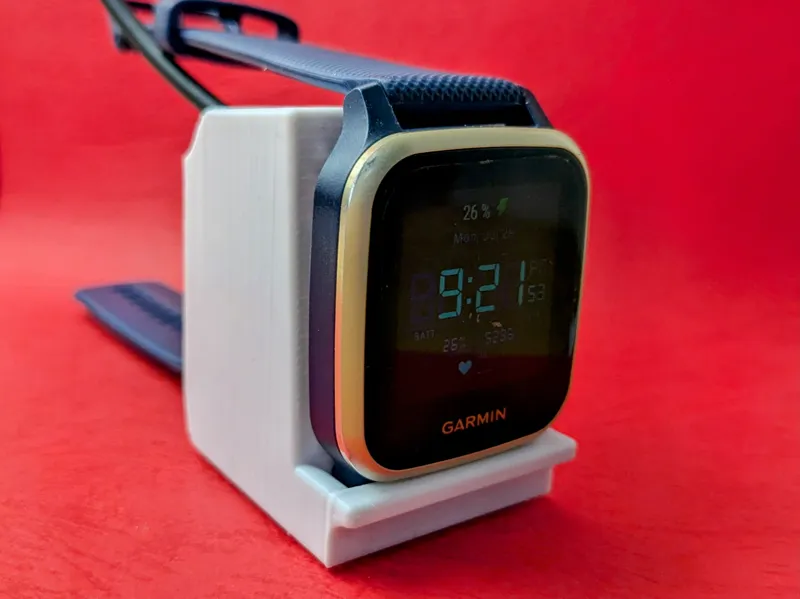 Garmin Venu SQ Charging Dock Macintosh Style