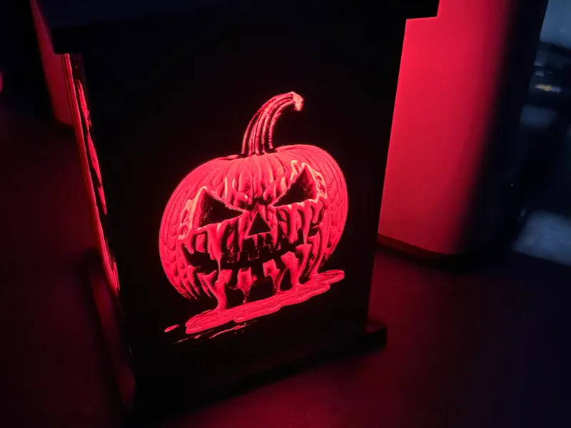 4-Sided Modular Lithophane Lamp 