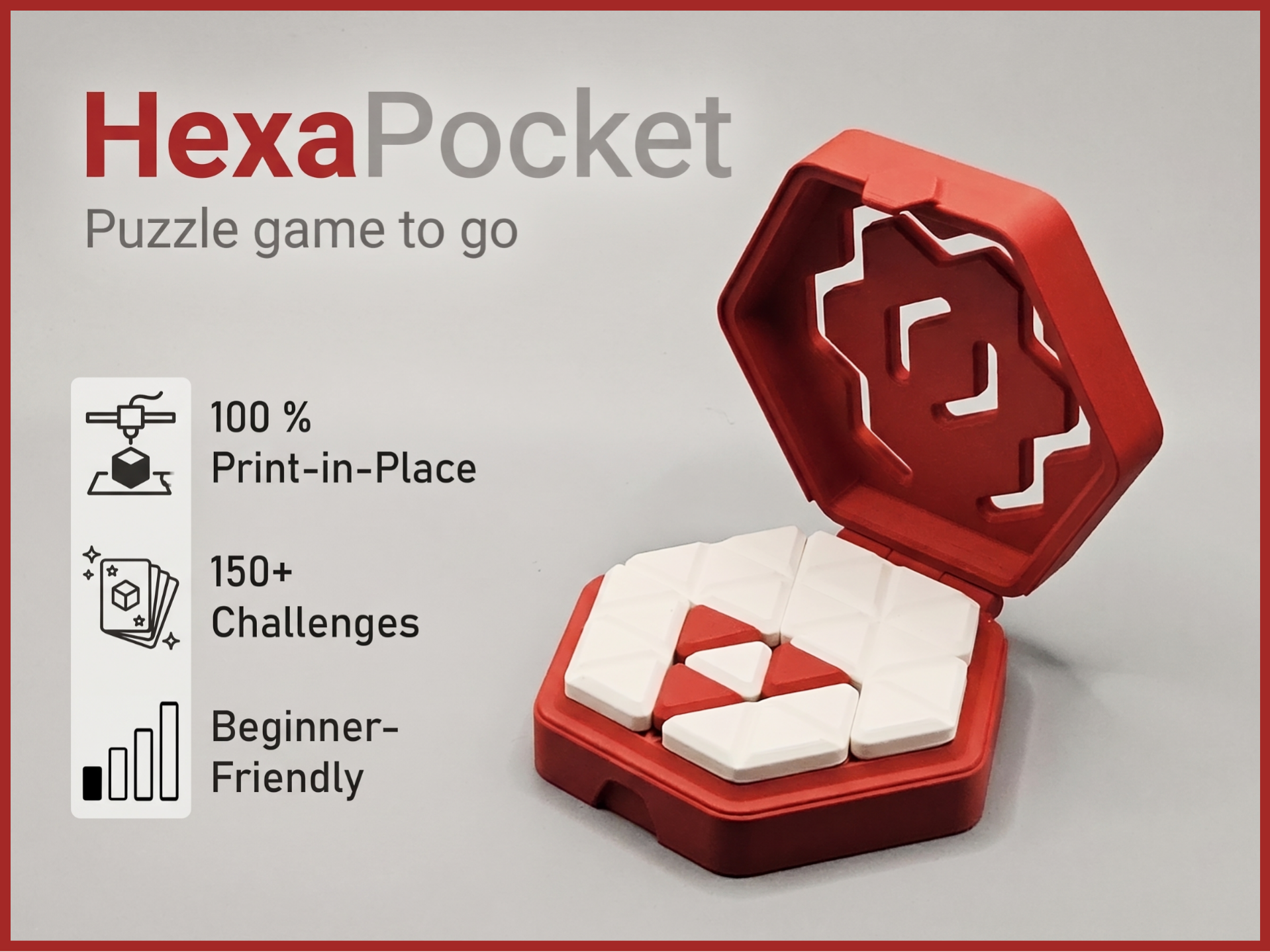 HexaPocket - Take-Away Brainteaser