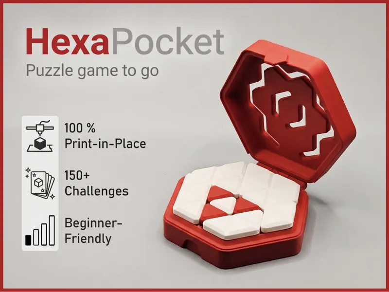HexaPocket - Take-Away Brainteaser