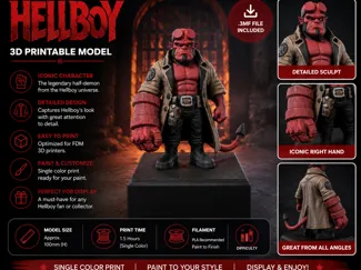 Hellfire Demon Hunter – Comic-Inspired Hero Figure
